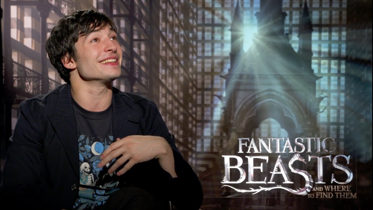 Ezra Miller on Harry Potter and long underwear