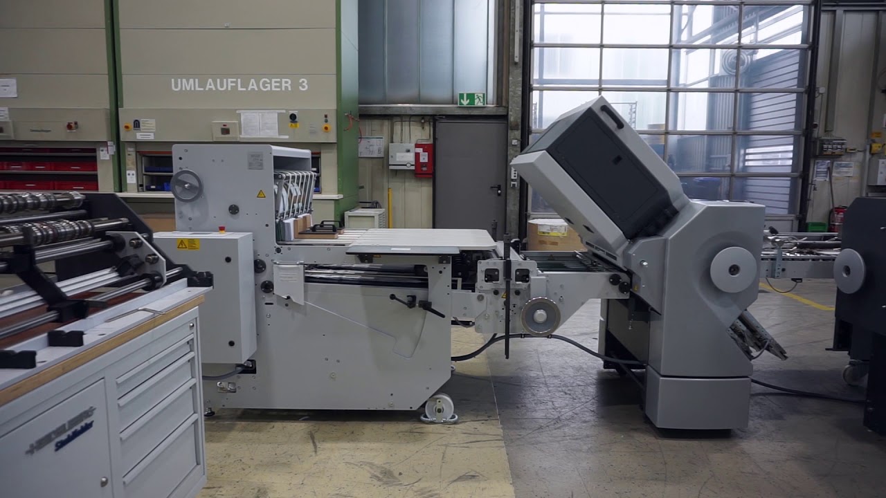 Stahlfolder SSP. Slit, score and perforate.