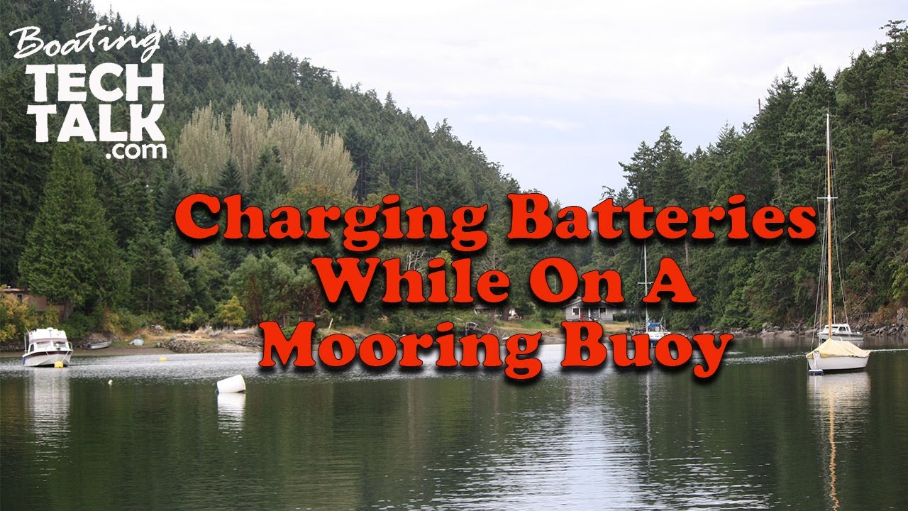 Charging A Boat on A Mooring Buoy