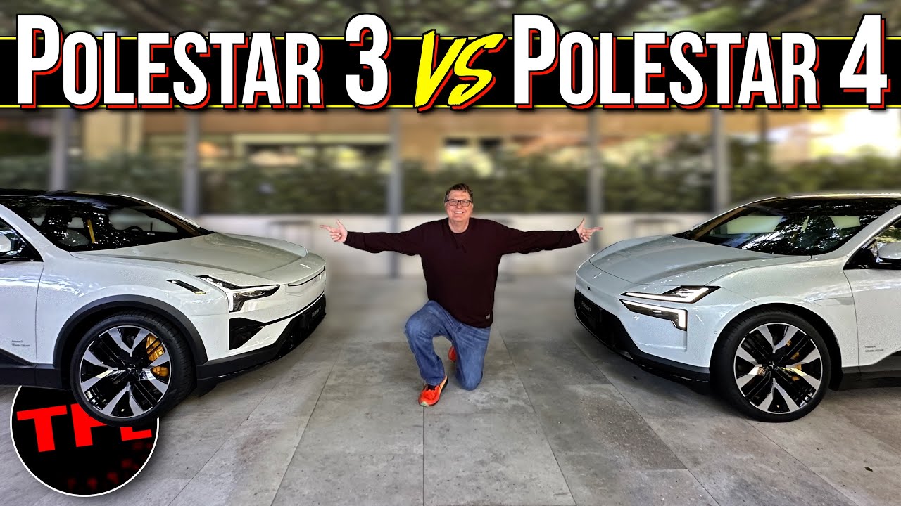 The New 2025 Polestar 3 and 4 May LOOK Alike But They're NOT!