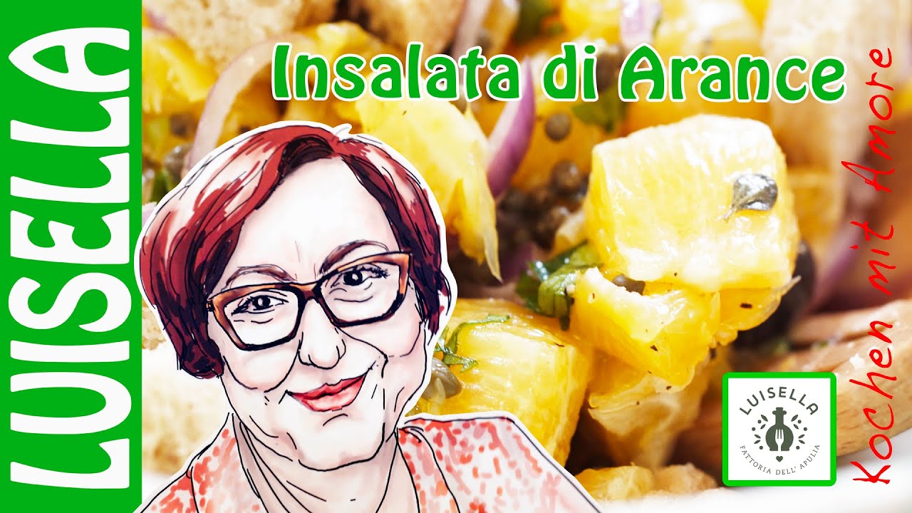 INSALATA DI ARANCE -  Der fruchtig leckere Orangensalat nach Omas Rezept ist ein wahrer Genuss.