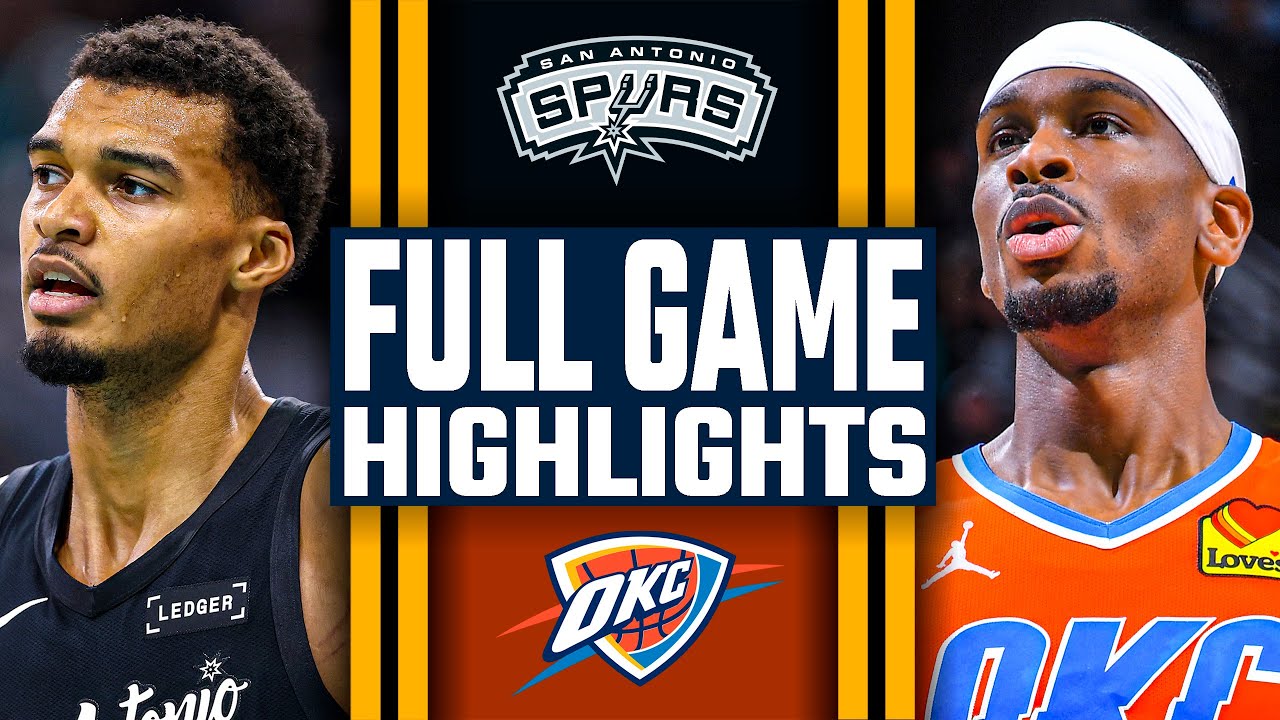 San Antonio Spurs vs Oklahoma City Thunder - FULL GAME HIGHLIGHTS | December 23, 2025