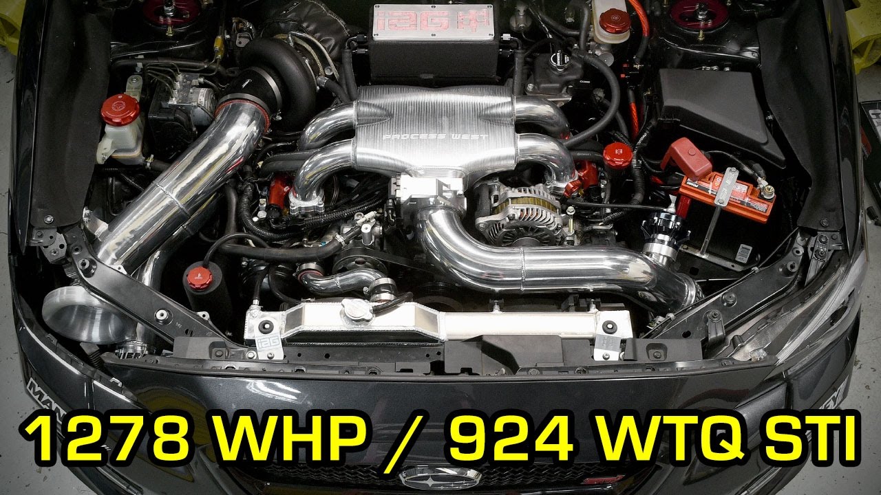 IAG Performance - JR Tuned  - Willall Racing 1278 HP 2015 STI