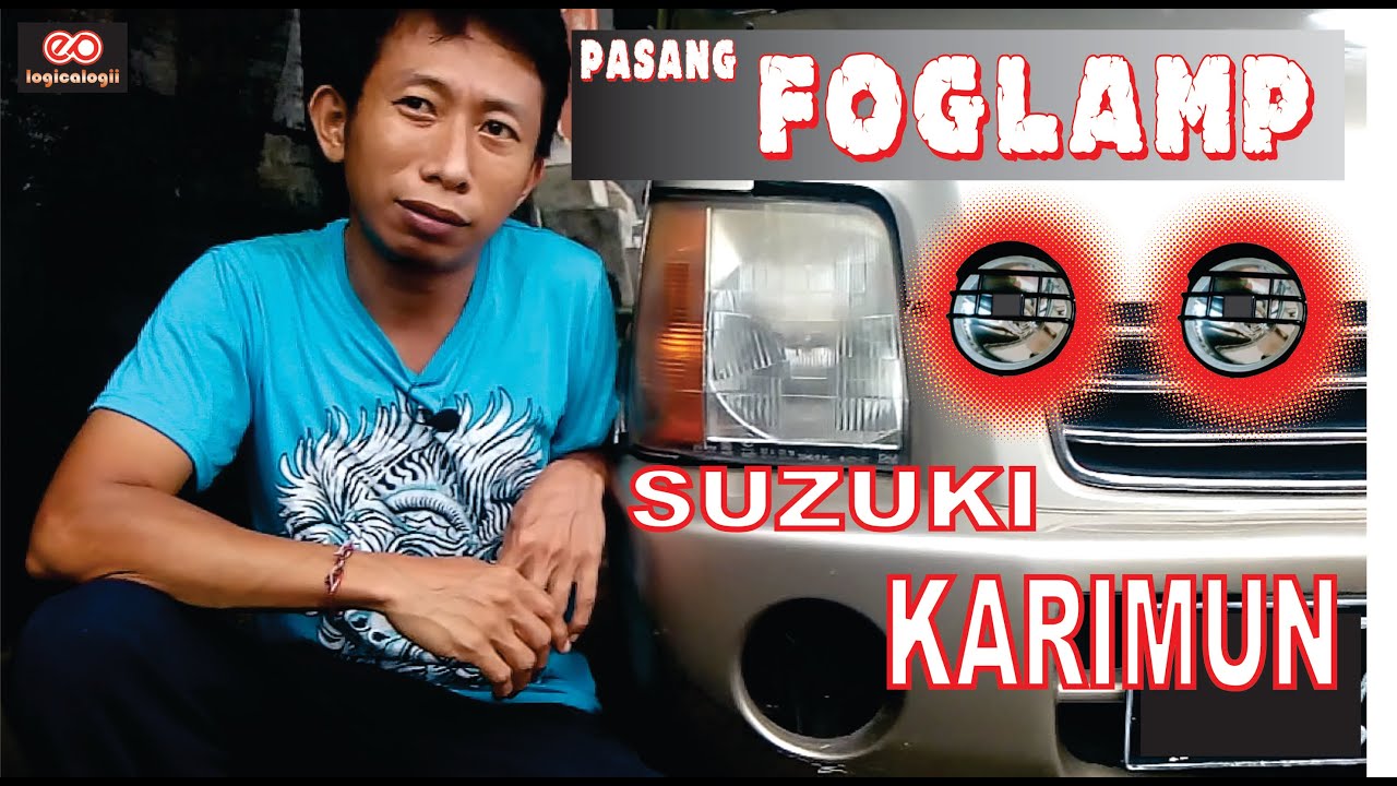 pasang fog lamp karimun kotak