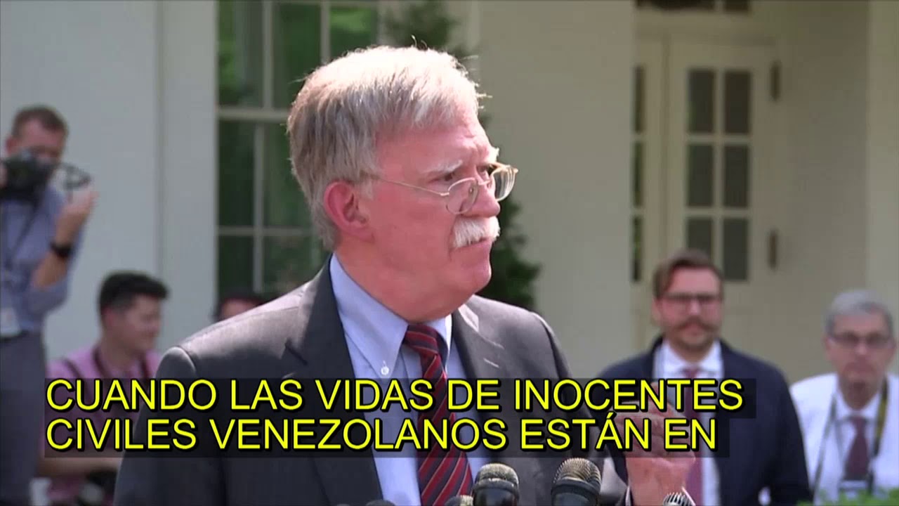 Bolton sobre Venezuela: Esto claramente no es un golpe de Estado