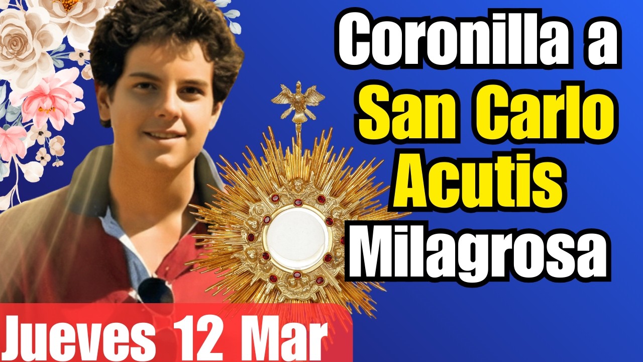 ¡DIOS ESCUCHA TU CLAMOR! ✨🙏 – Coronilla a San Carlo Acutis de HOY