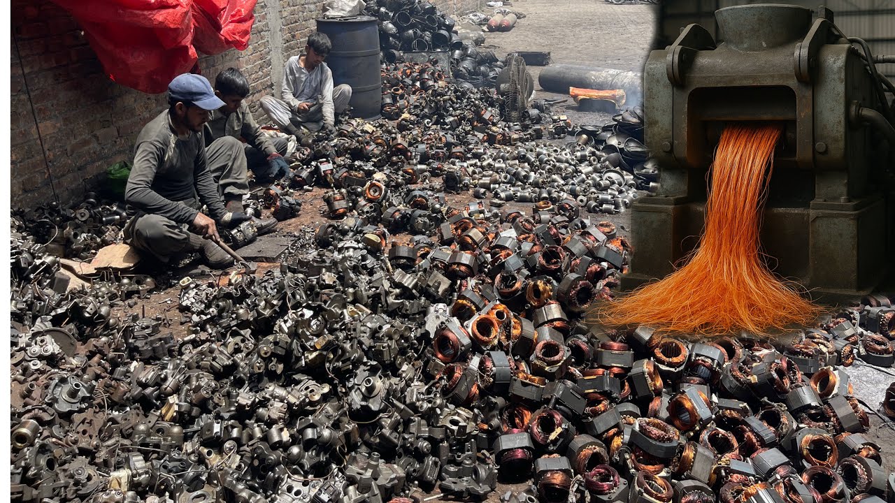 From Scrap to Copper Gold – Inside a Real Wire Factory!”
