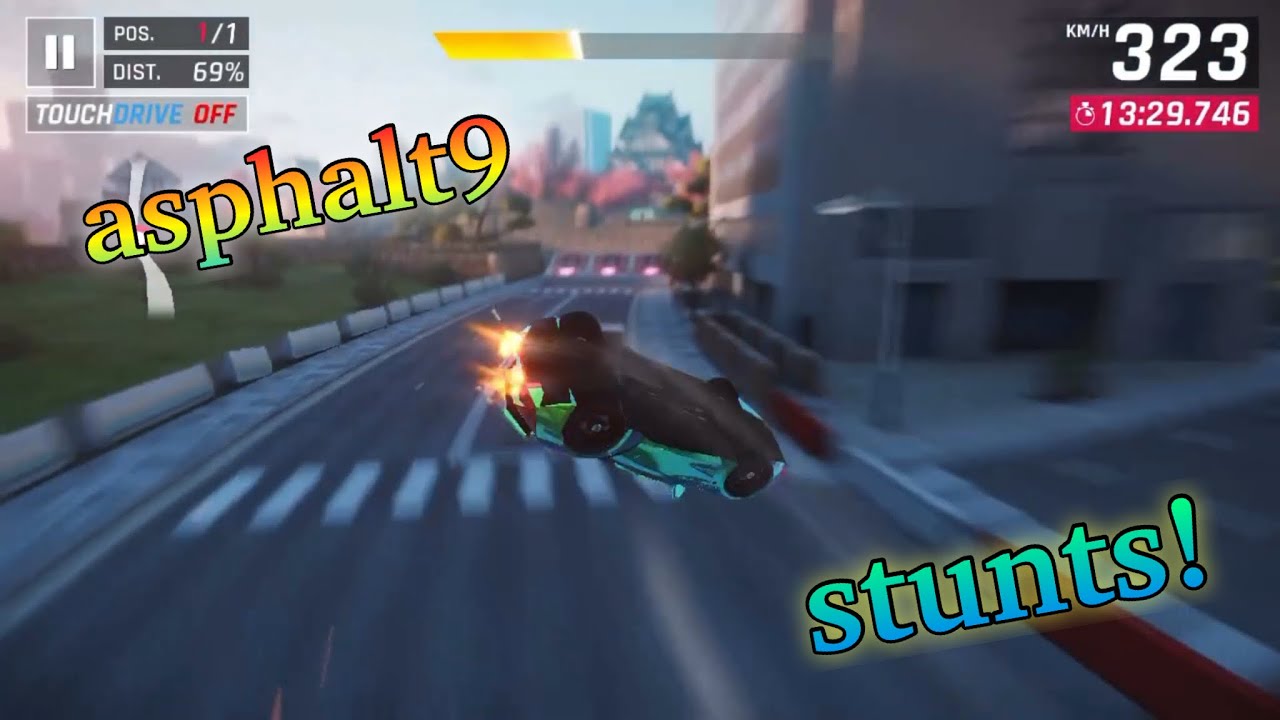 Asphalt9 stunts!#7