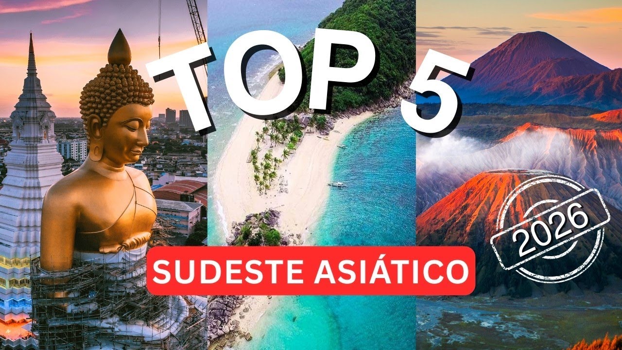 TOP 5 Sudeste Asiático 2026 🌏 | Los Mejores Destinos para tu Próximo Viaje