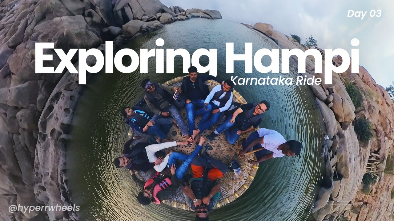 Exploring Hampi Karnataka | Anjanadri Hanuman Janmabhoomi Ramayan Stories & Tungabhadra Coracle Ride