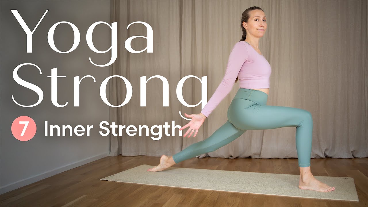 20 Min Strong Yoga Flow + Meditation | Yoga Strong Day 7