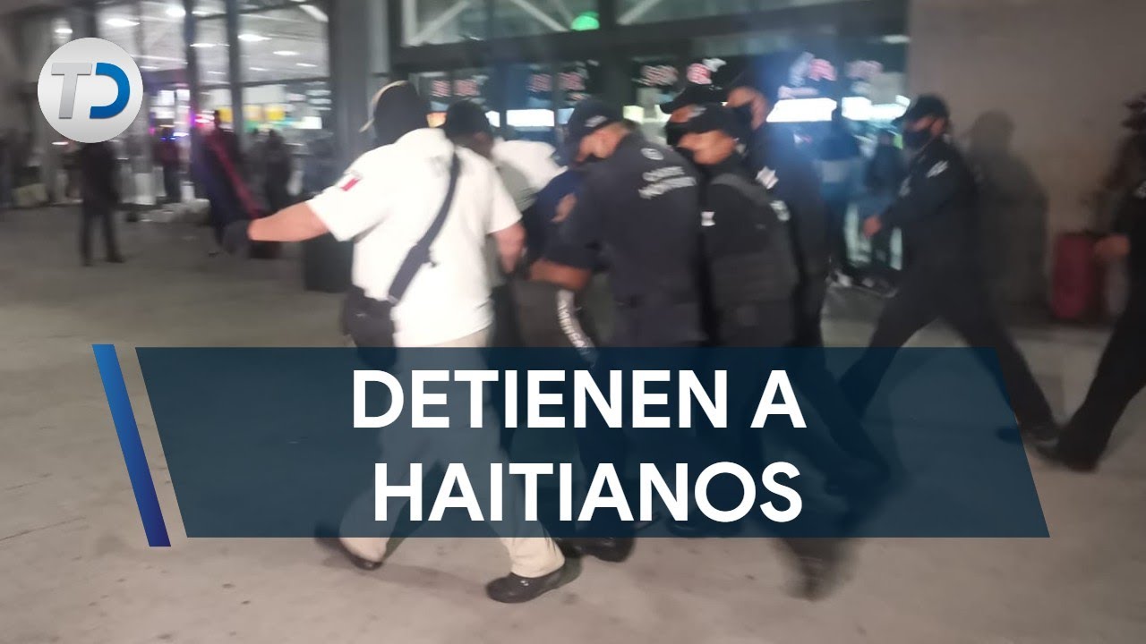 Detienen a tres haitianos en la Central de Autobuses en Monterrey