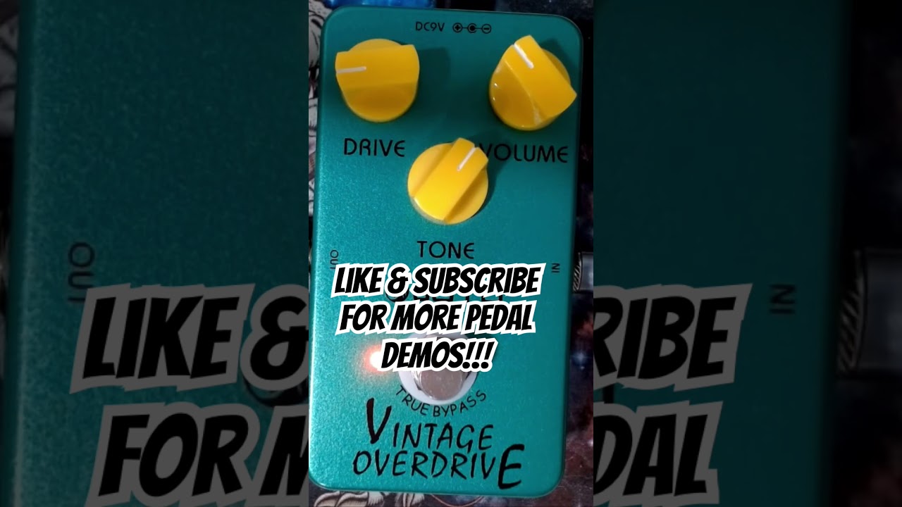 Joyo Vintage Overdrive: Too Good to Be This Cheap? 