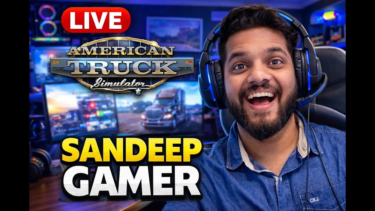 🚨 LIVE NOW – American Truck Simulator! 🚛
We’re hitting the road with realistic trucking, scenic ro