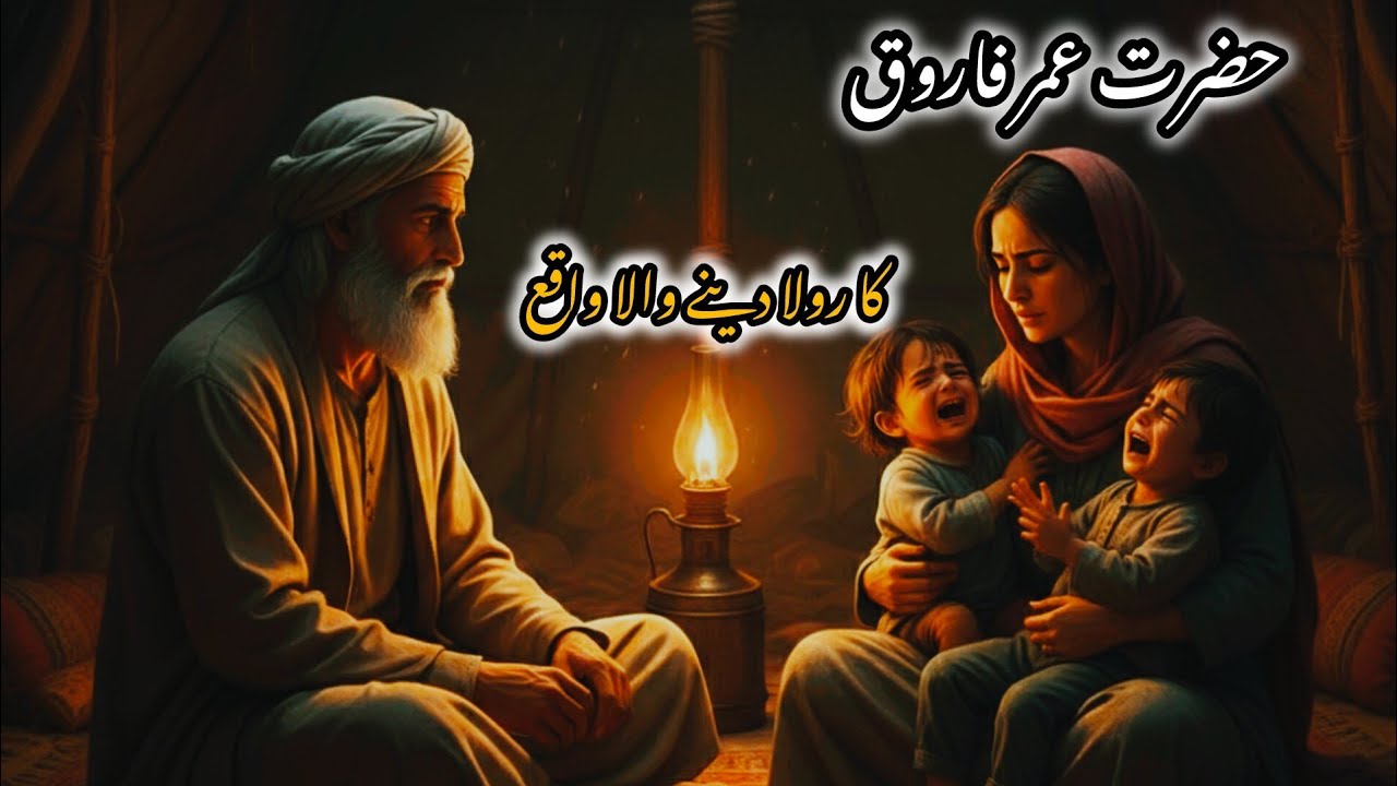 Khalifa ki Raat ka Gasht aur Aik Bebas Maa #Emotional#Islamic