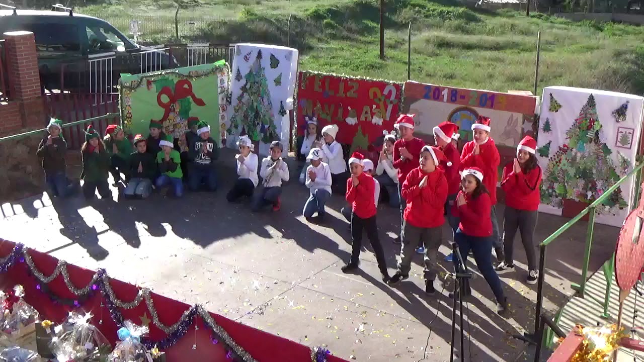FELIZ NAVIDAD TE DESEO CANTANDO. 4º DE PRIMARIA. C.B.M. NUESTRA SEÑORA DE FÁTIMA 2018.