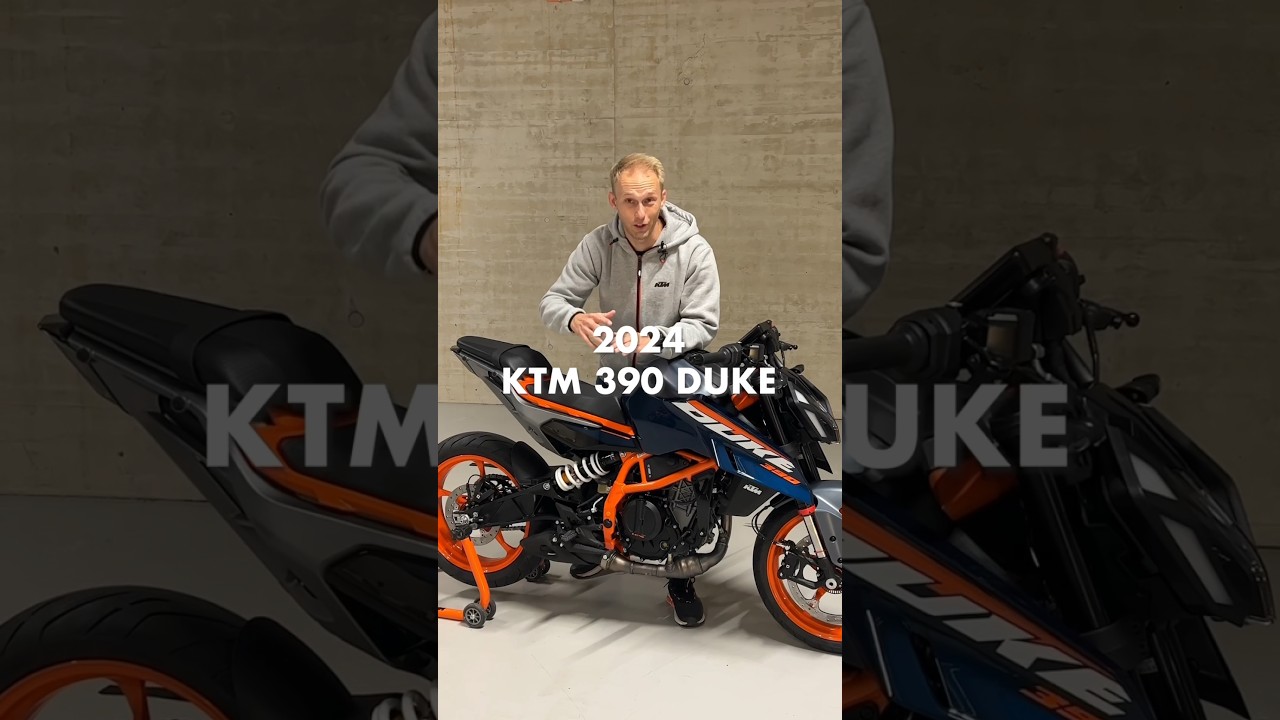 All the new features 2024 KTM 390 DUKE #ktm #390duke #motorcycle #motorbike