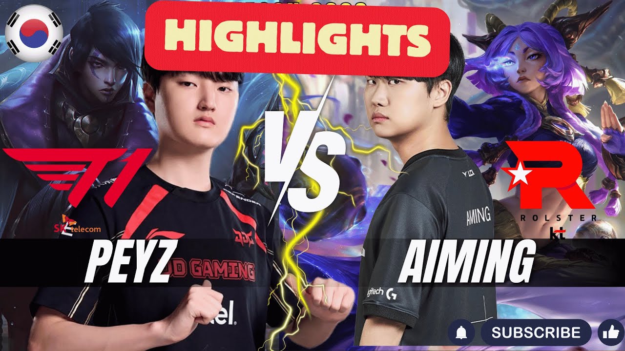 T1 Peyz vs KT Aiming HIGHLIGHTS - Peyz APHELIOS vs Aiming YUNARA ADC - Patch 26.1 KR Ranked | lolrec