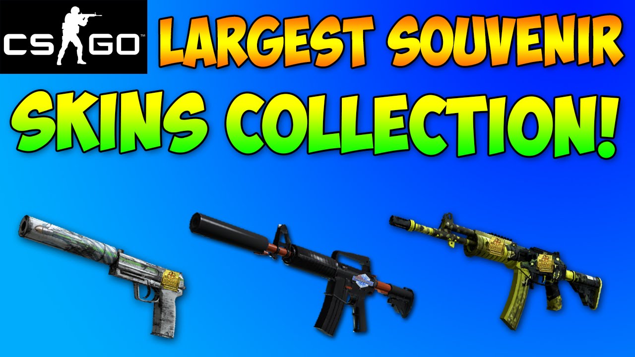 CS GO - Largest Souvenir Gun Skins Collection Ever! Rare CSGO Skins Inventory Showcase!
