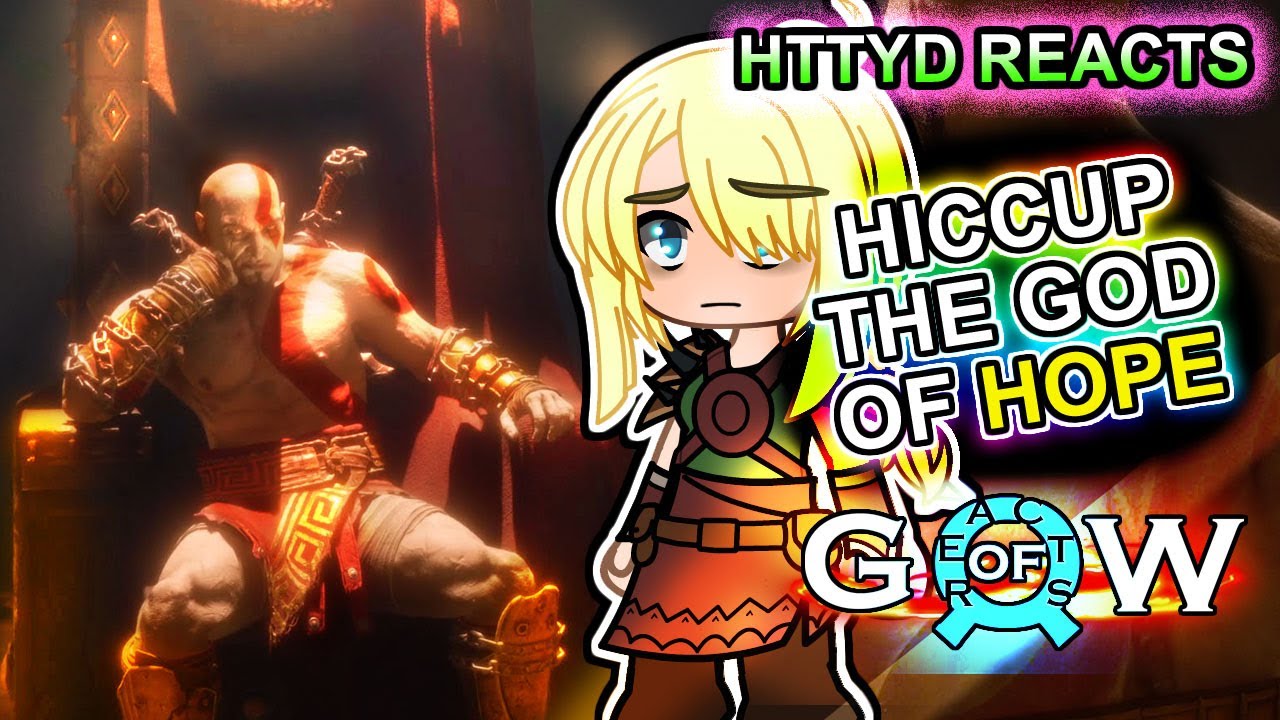 Реакция HTTYD на Иккинга в роли Кратоса, часть 53 || GOW Ragnarök ||- Реакция Gacha Club
