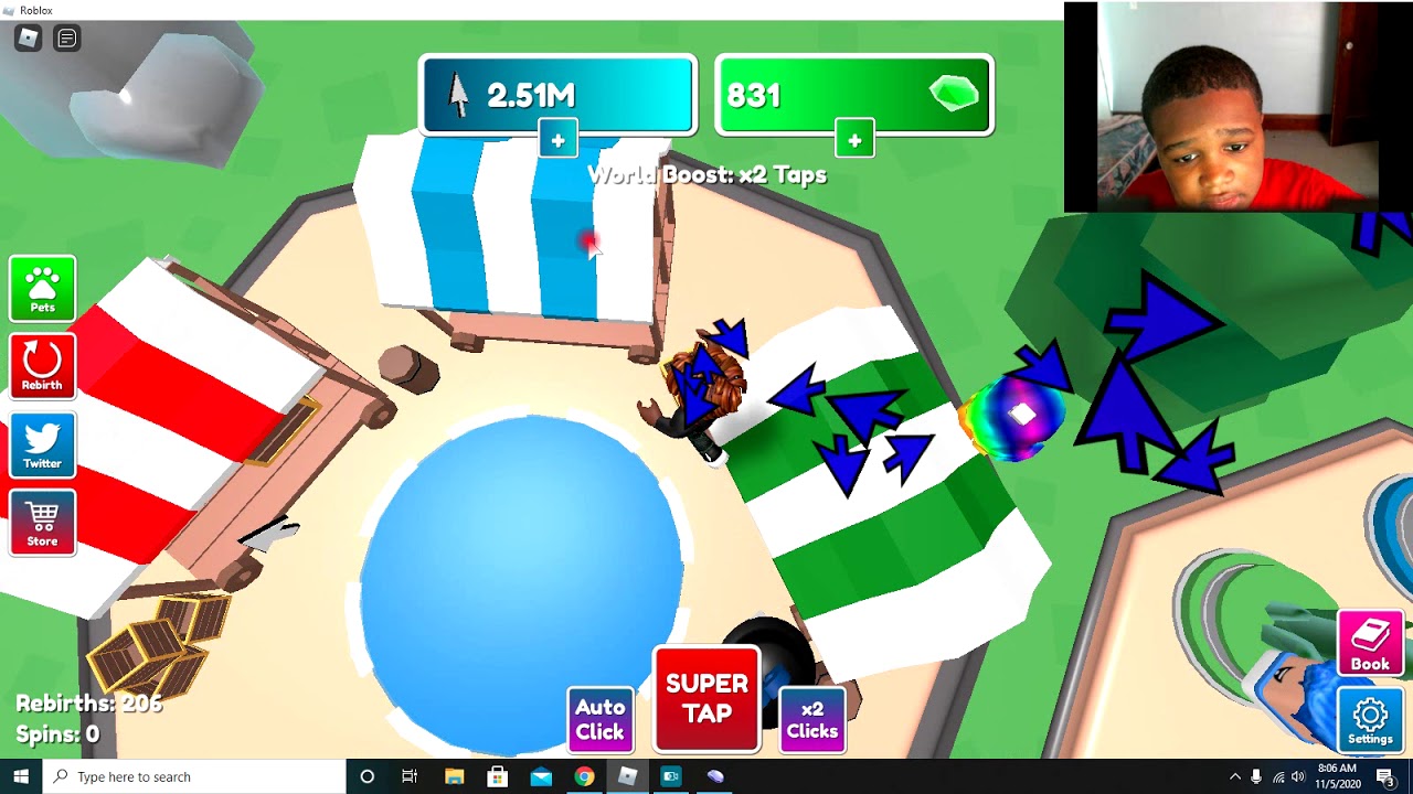 playing some tapping games