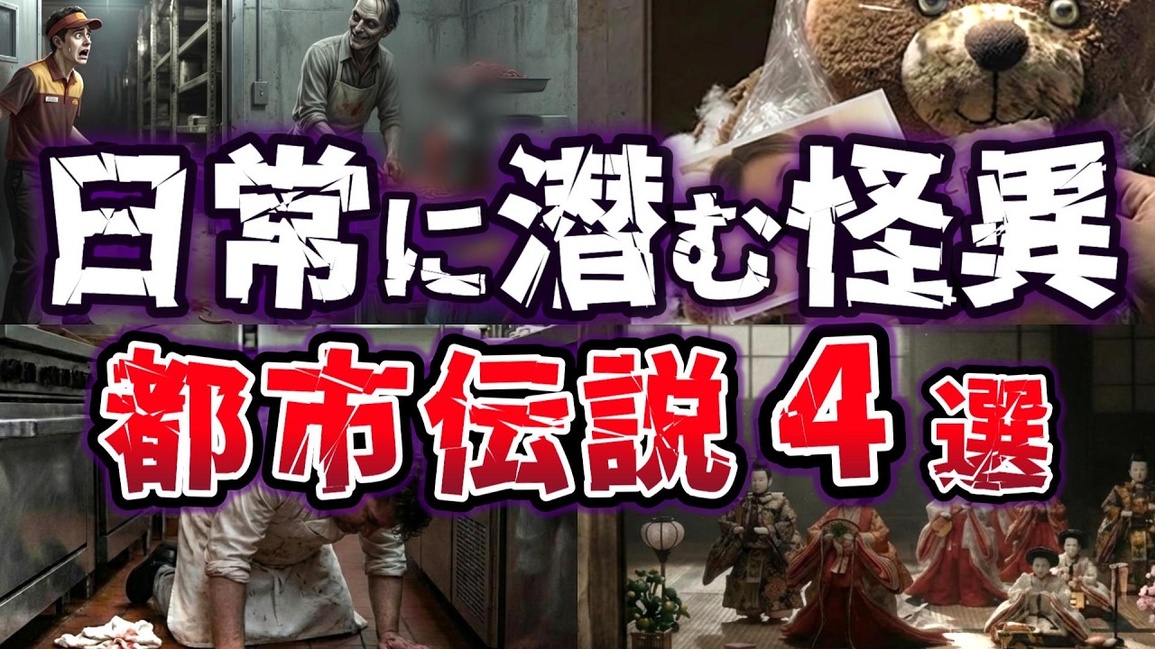 【ゆっくり解説】決して調べてはいけない!! 世の中の闇に隠された禁断の都市伝説４選