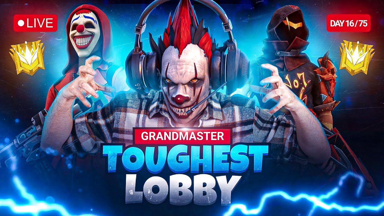Live Until Grandmaster  🤬 Classy Live 👽 Day 16/75  #freefirelive #classyfreefire