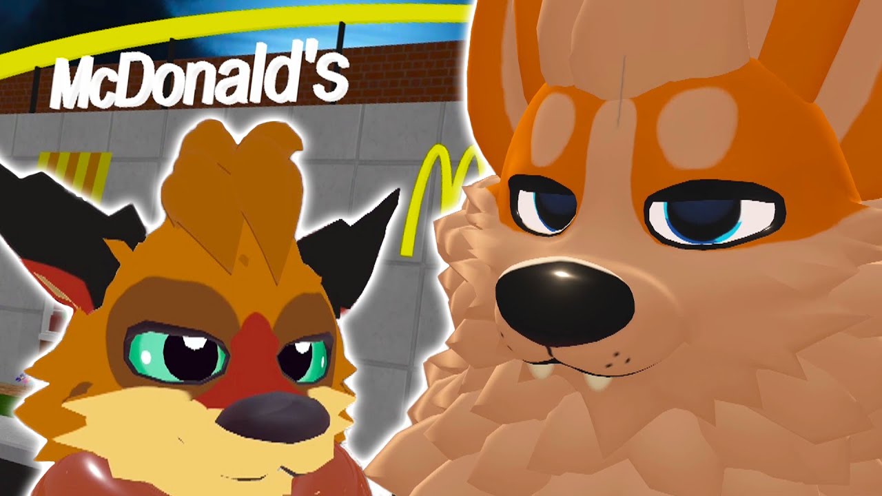 FURRIES INVADE MCDONALD'S IN VR!