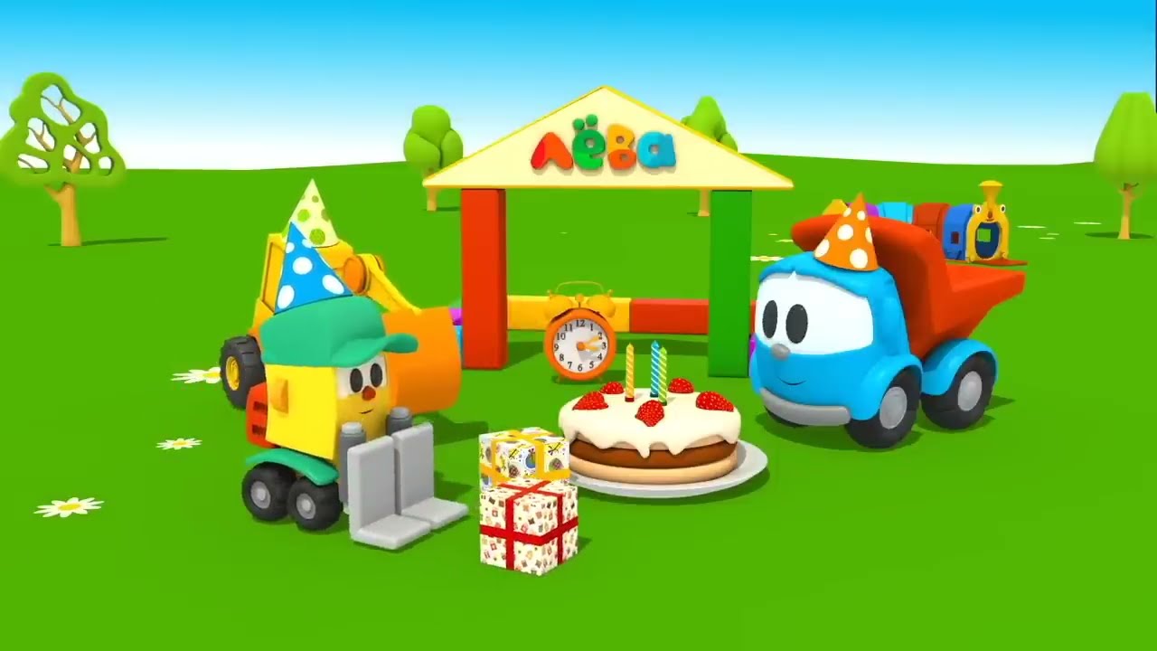 Videos for Kids & Kids Movies: Leo the Truck Full Episode. Trucks, Robots & Fun Adventures