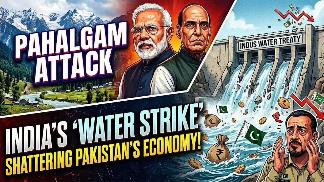 The Pahalgam Attack: How India&rsquo;s 'Water Strike' is Shattering Pakistan's Economy! 🌊🔥