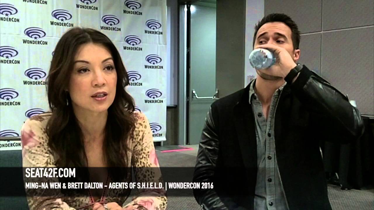 Ming-Na Wen & Brett Dalton Agents of SHIELD WonderCon 2016 Interview