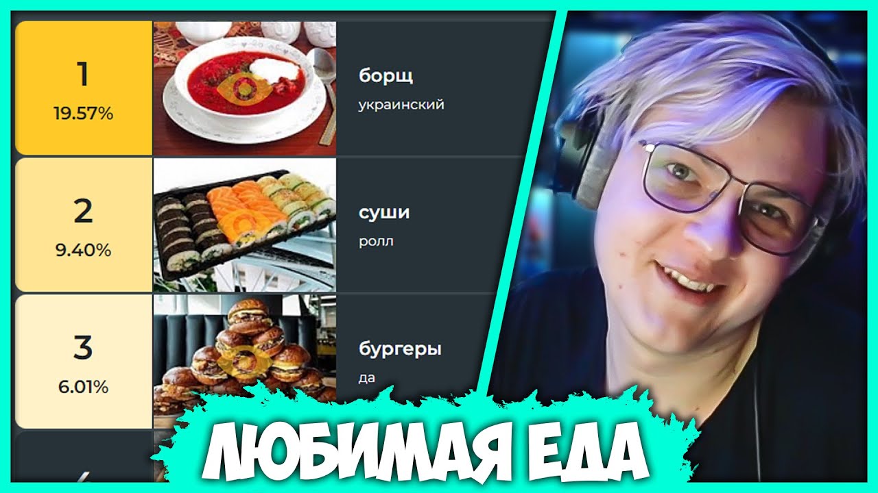 Пятёрка выбирает Любимую Еду и Напитки