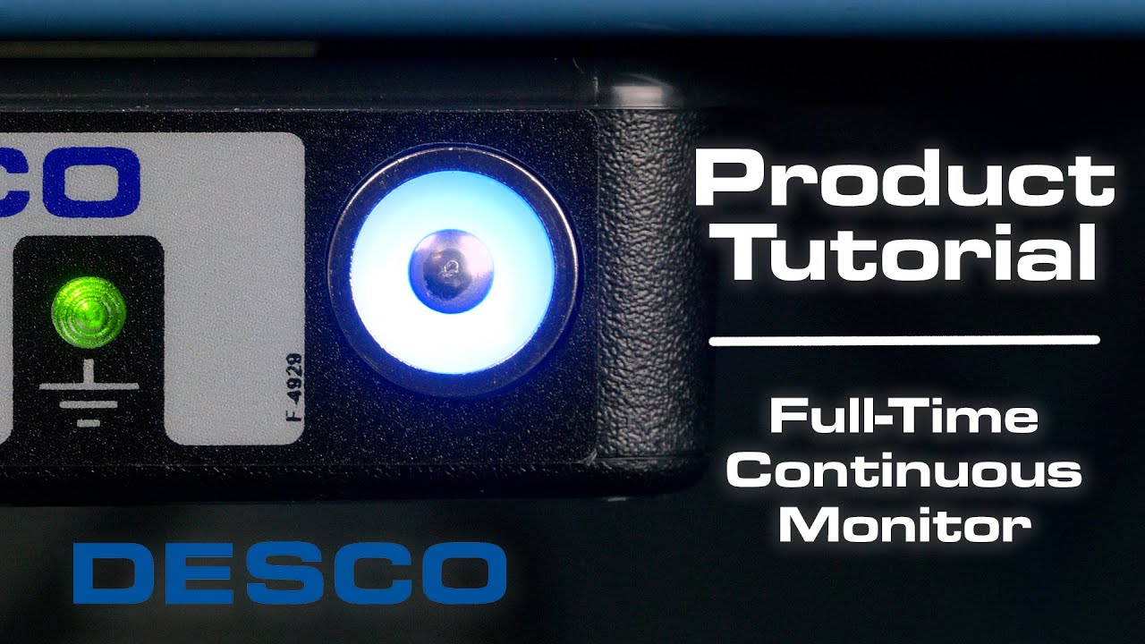 Desco Full-Time Continuous Monitor - Product Tutorial