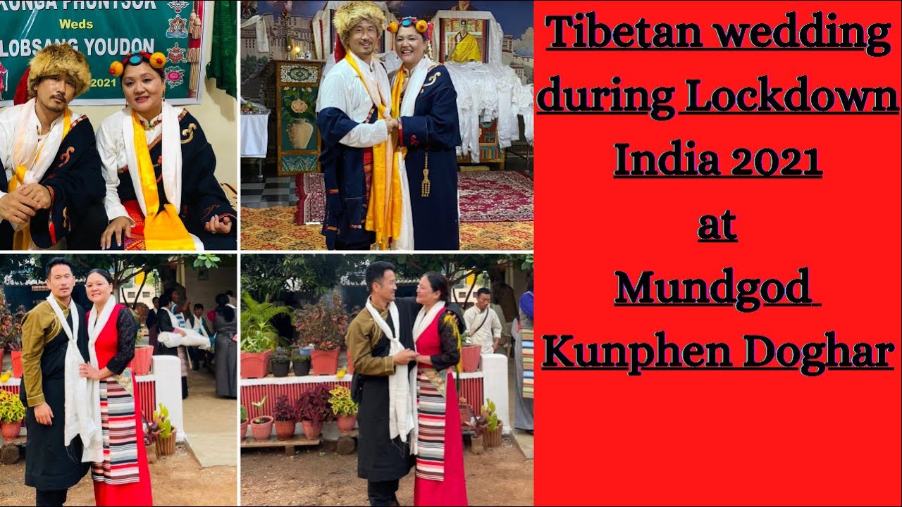 Tibetan wedding during Lock down at Kunphen Doegar (Mundgod C7 )