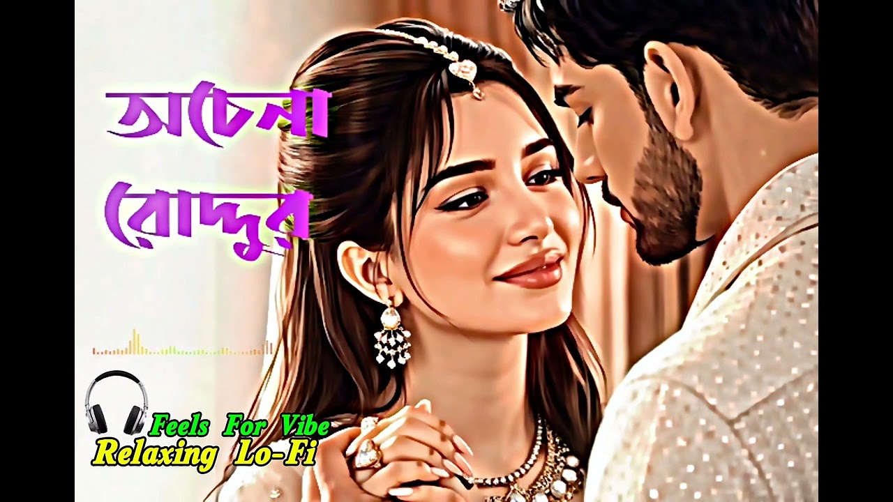 Ochena Roddur | Lo-Fi Mix | Romantic Bengali Song | Female Version | 