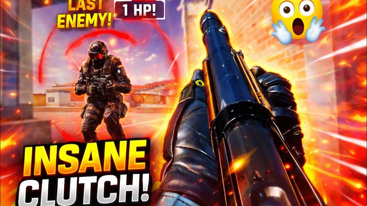 1 health escape||SHOTGUN DOMINATION 😈🔥 | CRAK No Mercy Gameplay | Blood Strike
