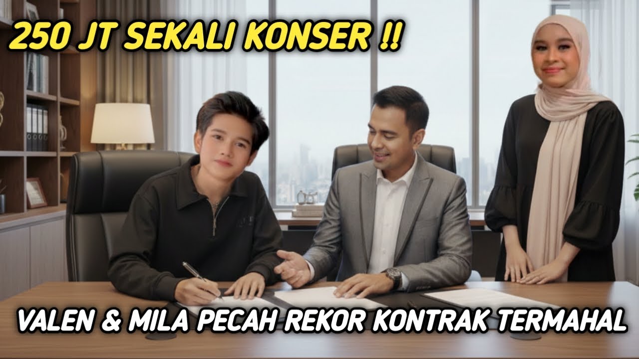 Pecah Rekor Kontrak DA7 !! Raffi Ahmad Undang Valen & Mila Untuk Konser Dengan Harga Yang Fantastis.