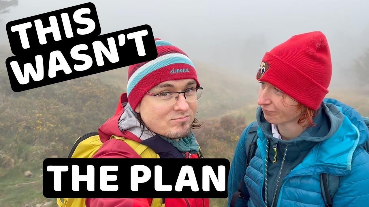 Fog, Spiderwebs & a Drone Accident | Exploring the Clwydian Hills in Wales