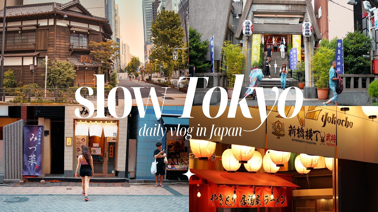 The Slow Side of Tokyo 🌿 Mindful Walks, Hidden Gardens & Peaceful Moments in the City