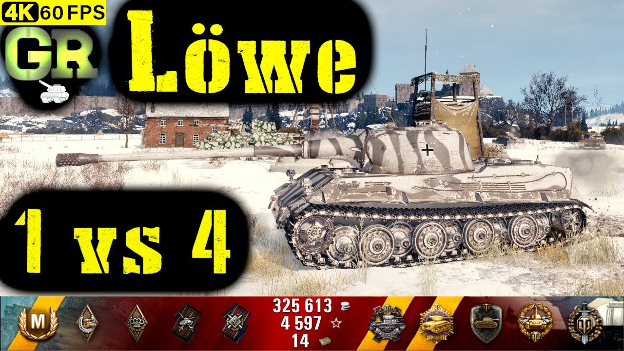 World of Tanks Löwe Replay - 10 Kills 5.3K DMG(Patch 1.4.0)