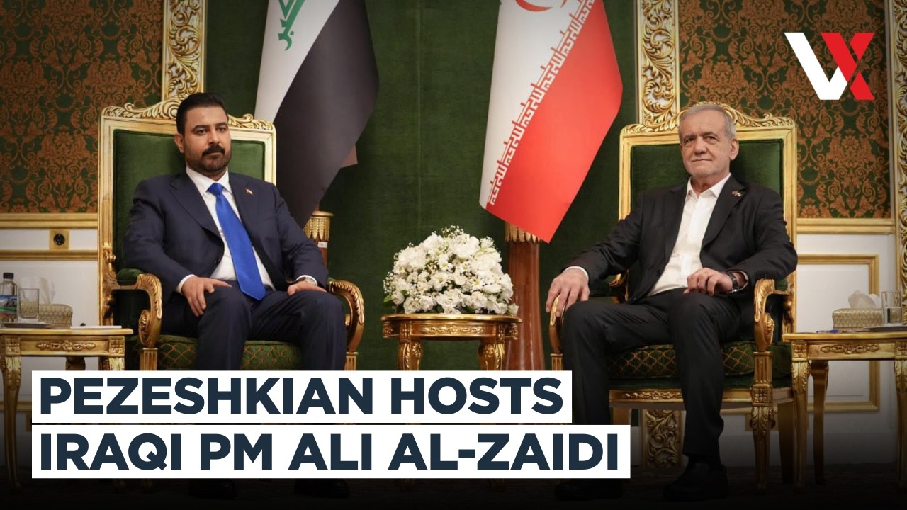 Tehran Hosts Iraqi PM | Pezeshkian Welcomes Ali Al-Zaidi As Region Faces Crisis | VERTEX
