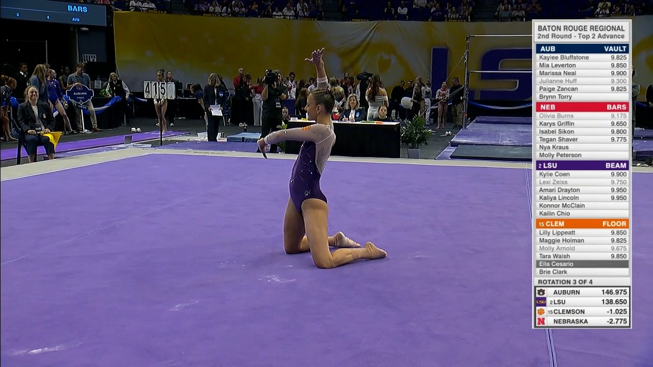 2026 Baton Rouge Regional Semi Final 2 - NCAA Gymnastics