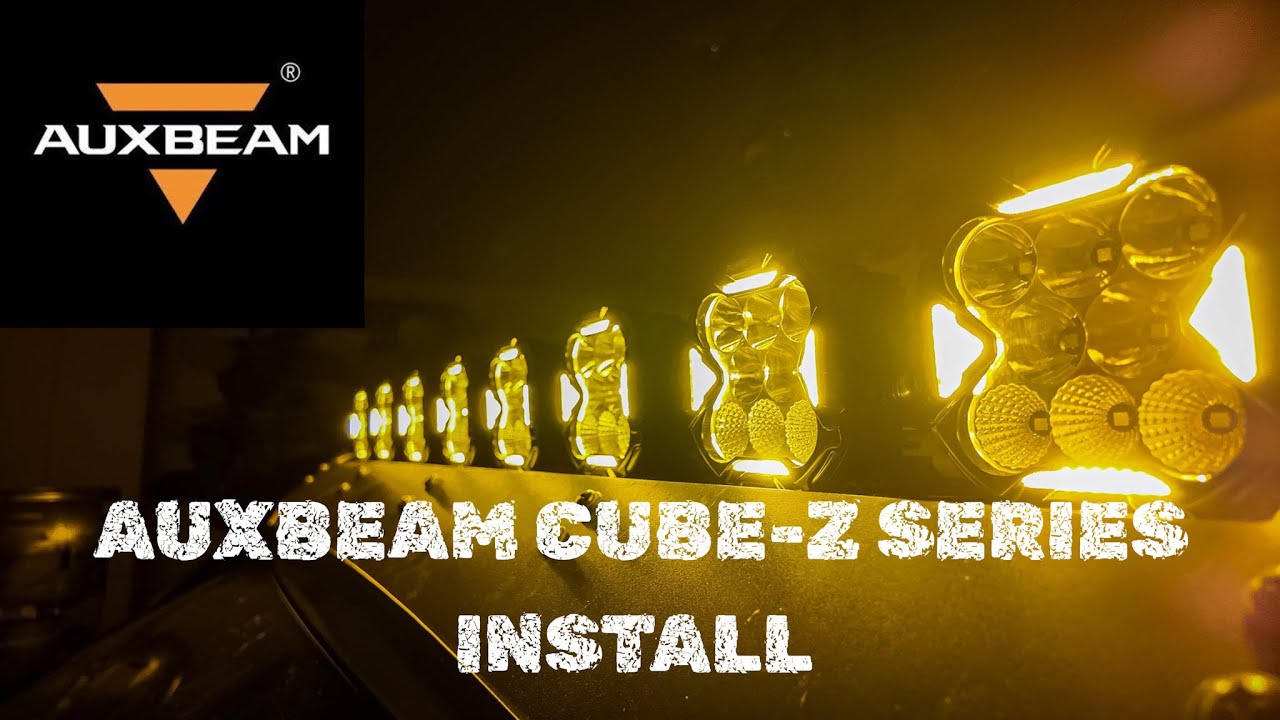 Auxbeam Cube Z Series 8 pods install