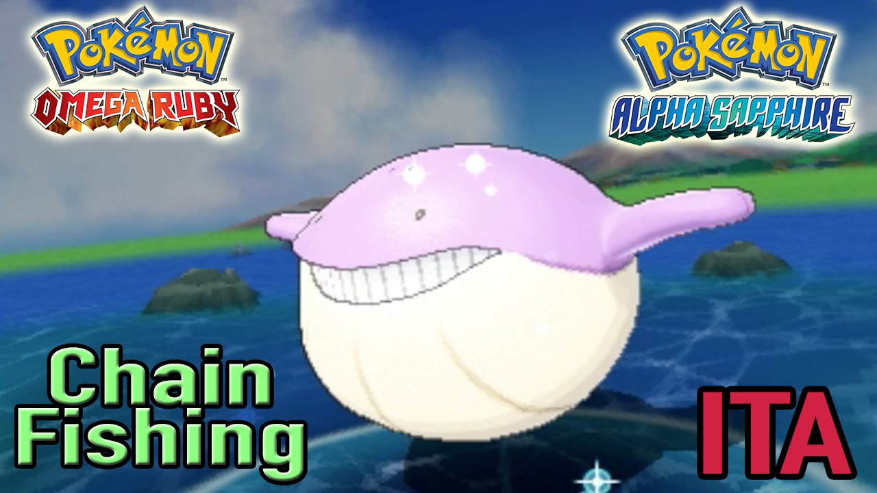 Come Trovare Facilmente Pokemon Shiny in Rubino Omega & Zaffiro Alpha - Chain Fishing ORAS ITA