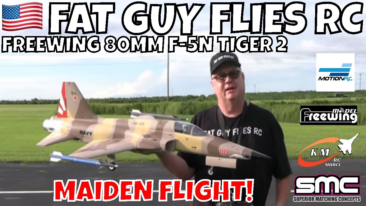 NEW FREEWING 80MM F-5 TIGER 2 MAIDEN by FGFRC #aviation #rcjets #rc