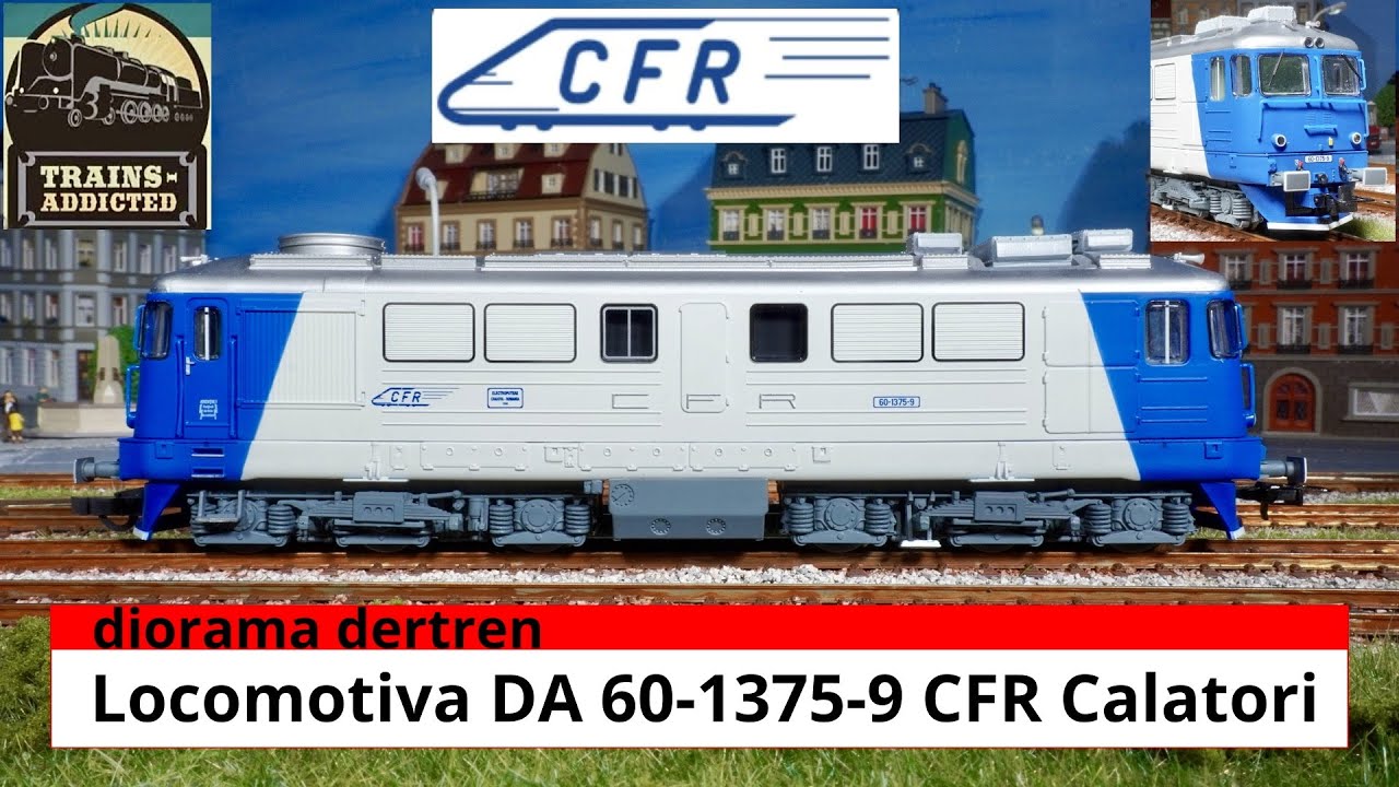 Locomotiva 060 DA 60-1375-9 CFR Calatori #trenulete #train #trenuri #cfr #locomotive #railroad