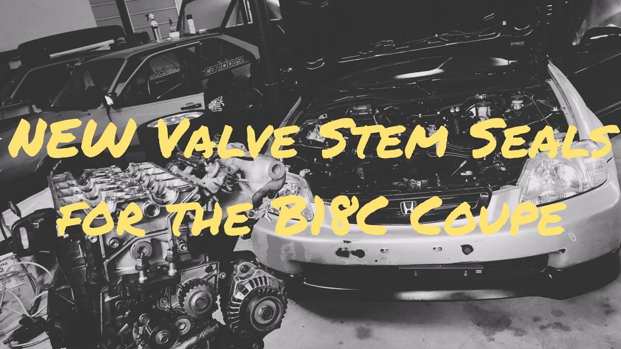 Honda B18 B16 Valve Stem Seal Replacement without removing the Cylinder Head