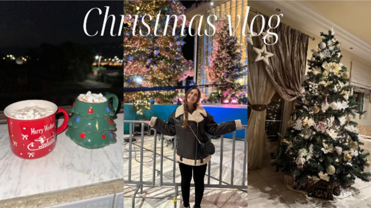 CHRISTMAS VLOG | christmassy days in Athens, Greece