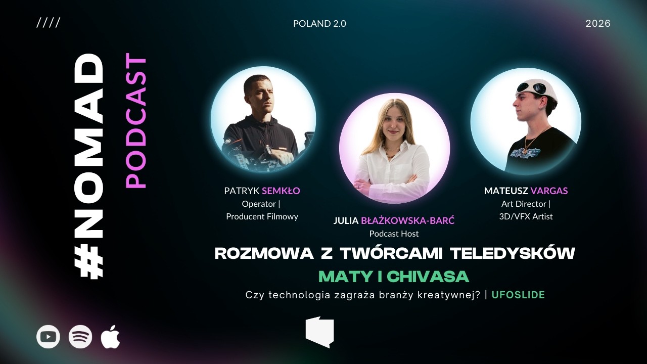 Rozmowa z tw&oacute;rcami teledysk&oacute;w Maty i Chivasa | Czy technologia zagraża branży kreatywnej? | UFOSLIDE