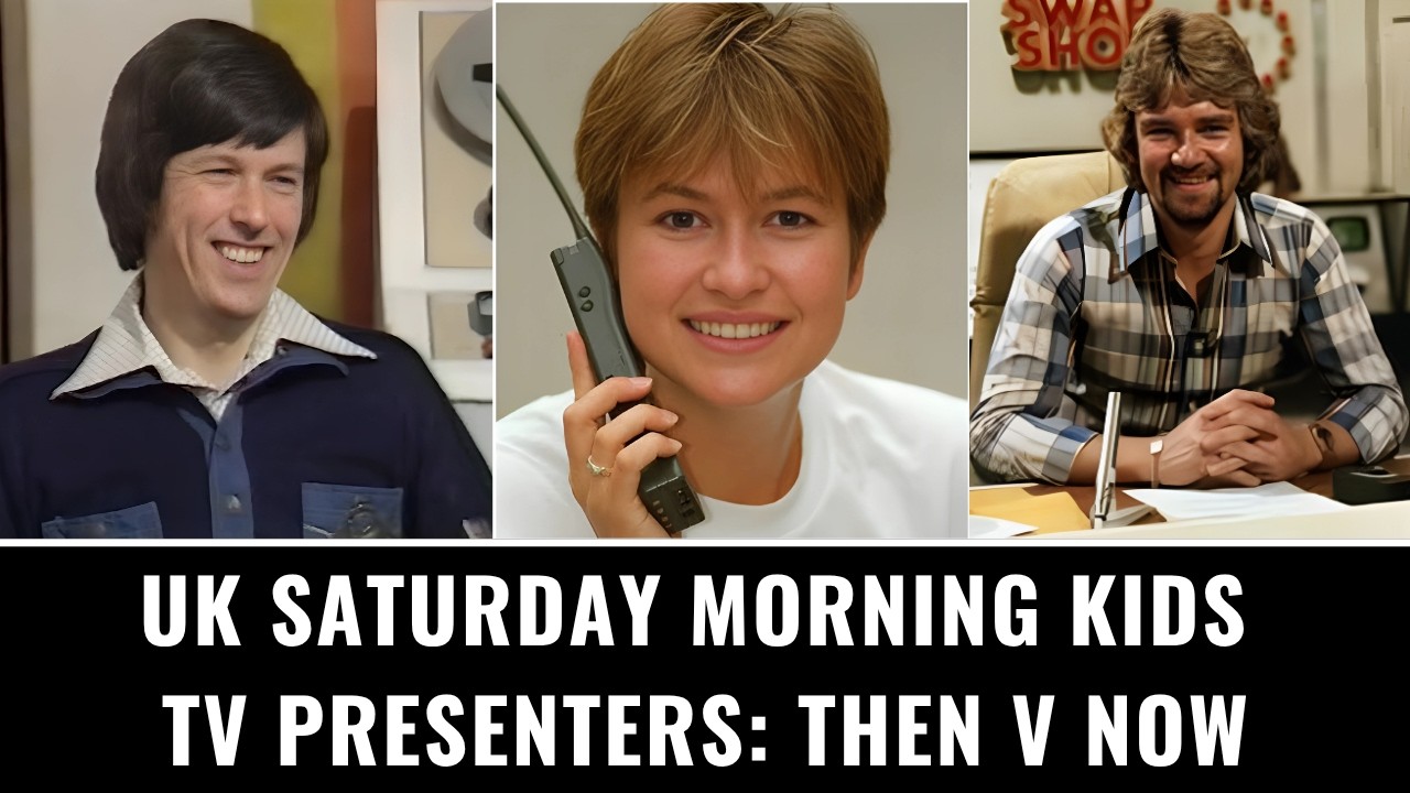 UK Saturday Morning Kids TV Presenters: Then V Now
